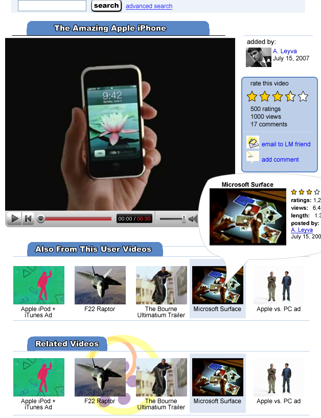 screenshot of Creative Central